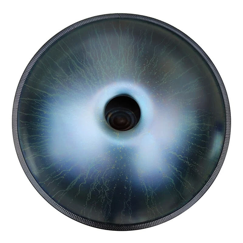 As Teman Stars Blue Handpan 10 Notes 440Hz / 432Hz D Minor Hang drum