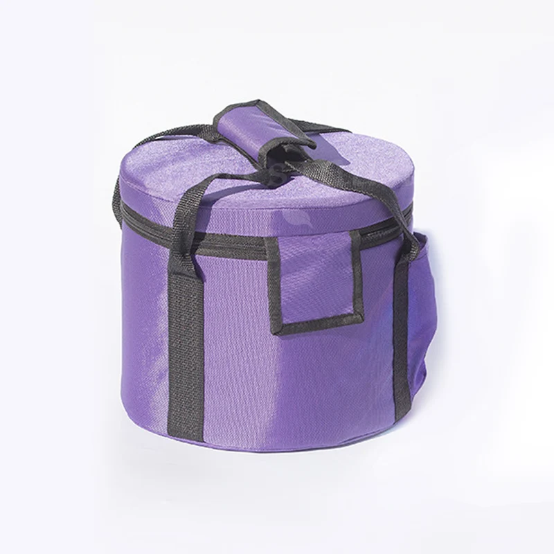 Crystal Singing Bowl Carrying Bag Case Silver, Gray, Purple Anti-collision protection Bag