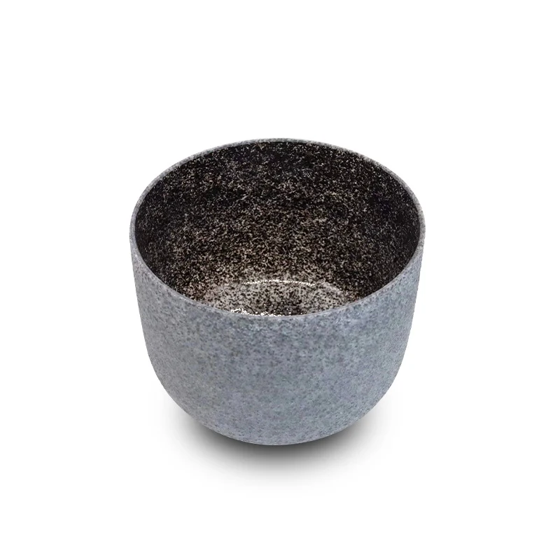 Perfect Pitch Obsidian Gemstone Crystal Singing Bowl Sound Healing Chakra Bowl
