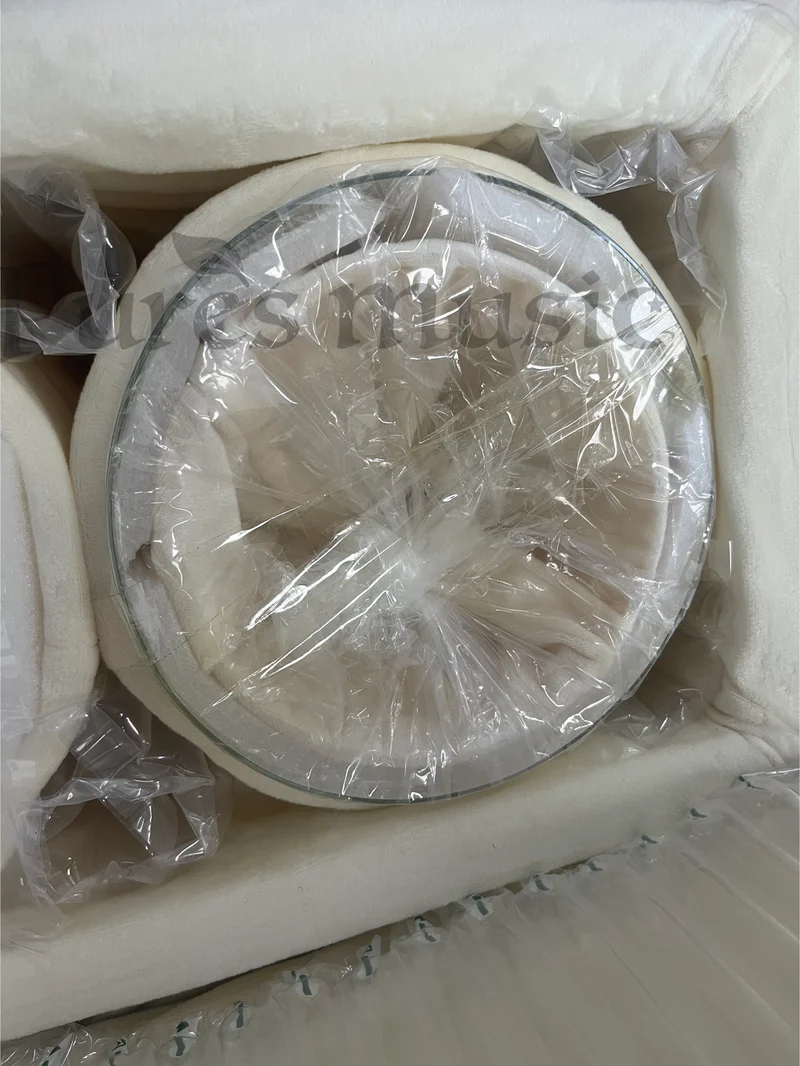 Alchemy Cosmic Light Singing Bowl Set Clear Quartz Bowl Chakra Meditation Sound Bowl