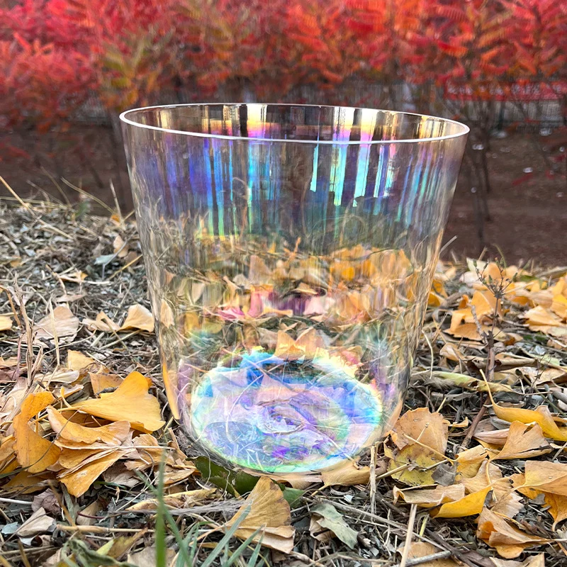 Cosmic Light Singing Bowl Set Alchemy Bowl Clear Quartz Northern Light Bowls
