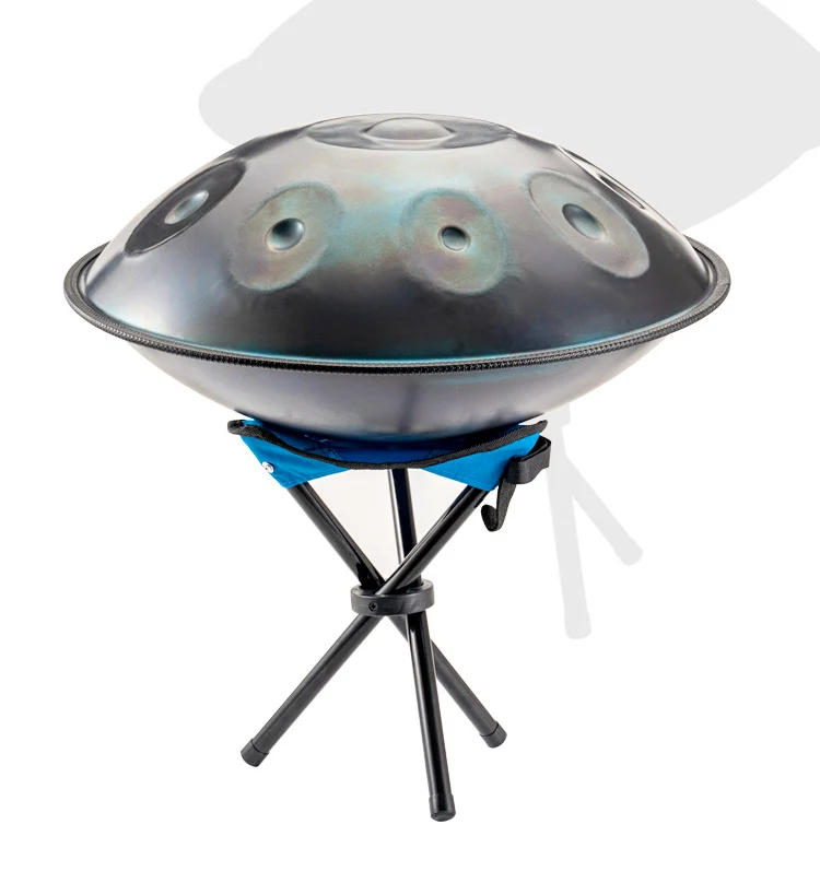 Mini Retro Handpan Drum 18 Inches 9 Notes G minor 440Hz Steel Hand Pan Hang drum