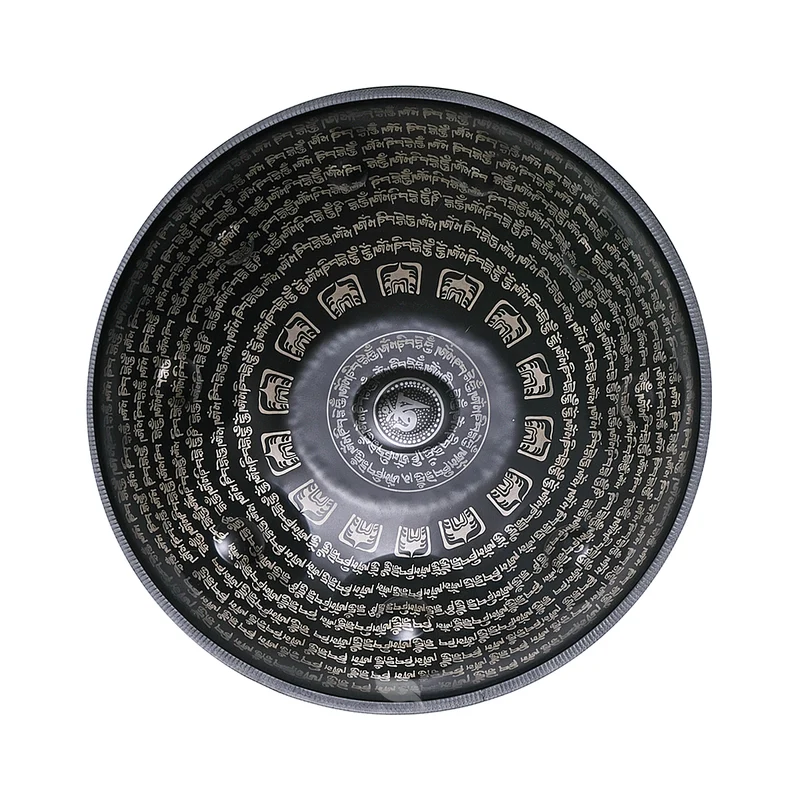Sanskrit Mandala Handpan Drum Dkyil-vkhor Amara Kurd Celtic Mystic Hang Drum