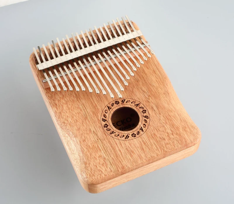 Gecko Hollow Kalimba Slim Key 17/21-Key Thumb Finger Piano Treble Easy