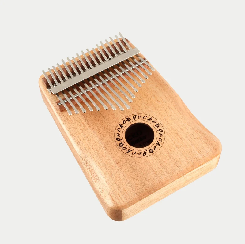 Gecko Hollow Kalimba Slim Key 17/21-Key Thumb Finger Piano Treble Easy