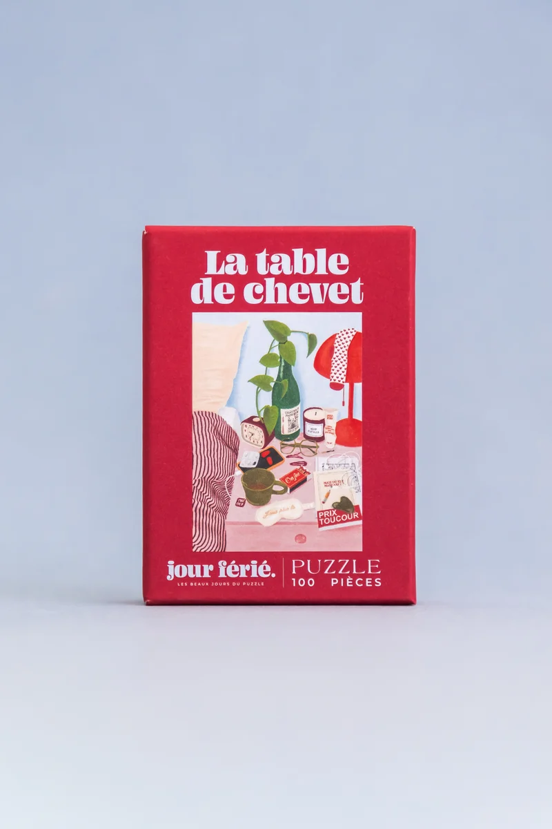 La table de chevet - Mini puzzle 100 pièces