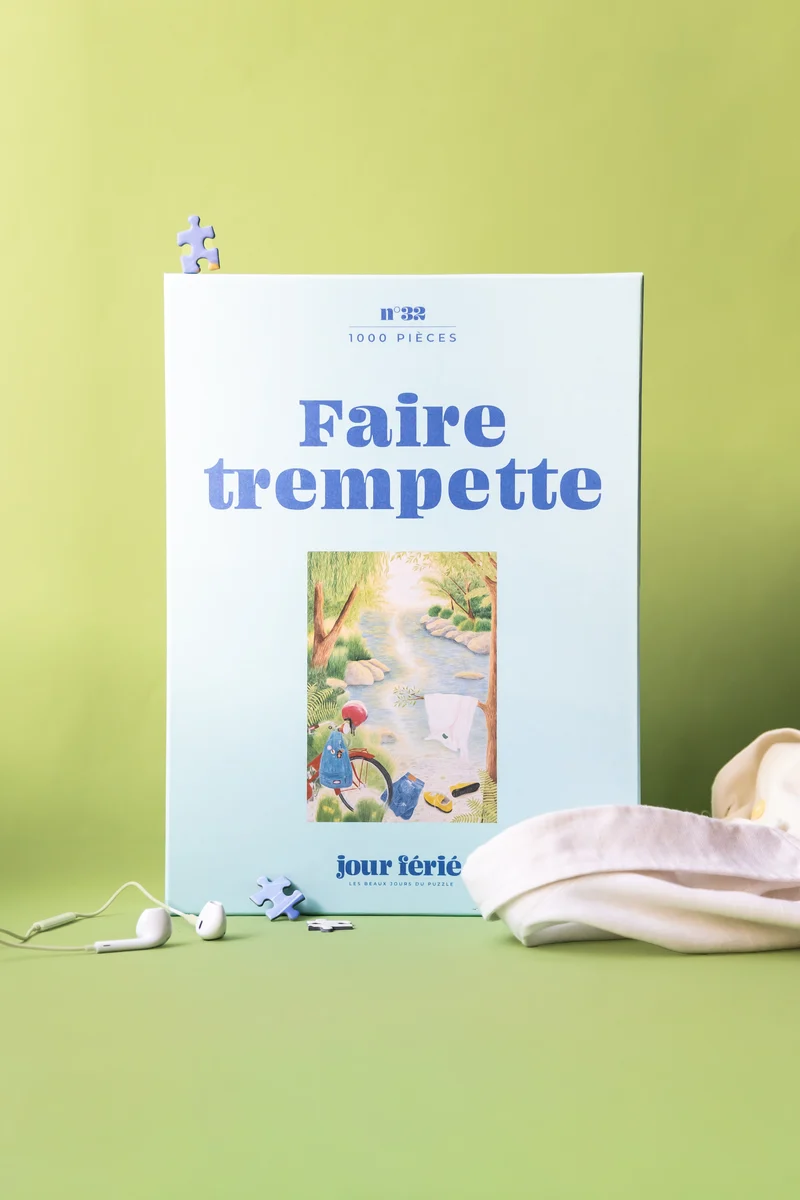 Faire trempette - Puzzle 1000 pièces