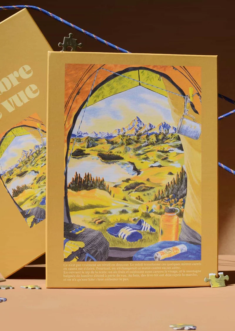 Chambre avec vue - Puzzle 1000 pièces