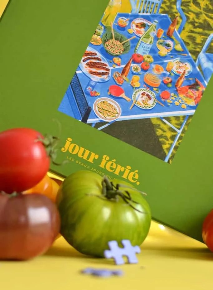 Manger dehors - Puzzle 1000 pièces