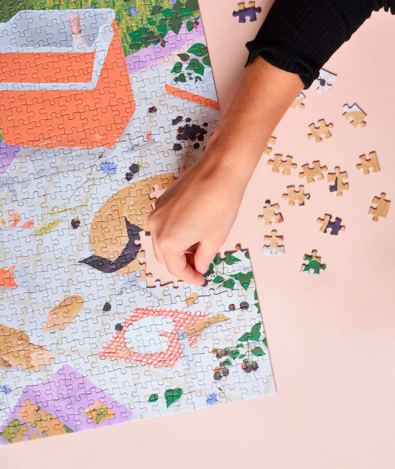 Le casse-croûte - Puzzle 1000 pièces