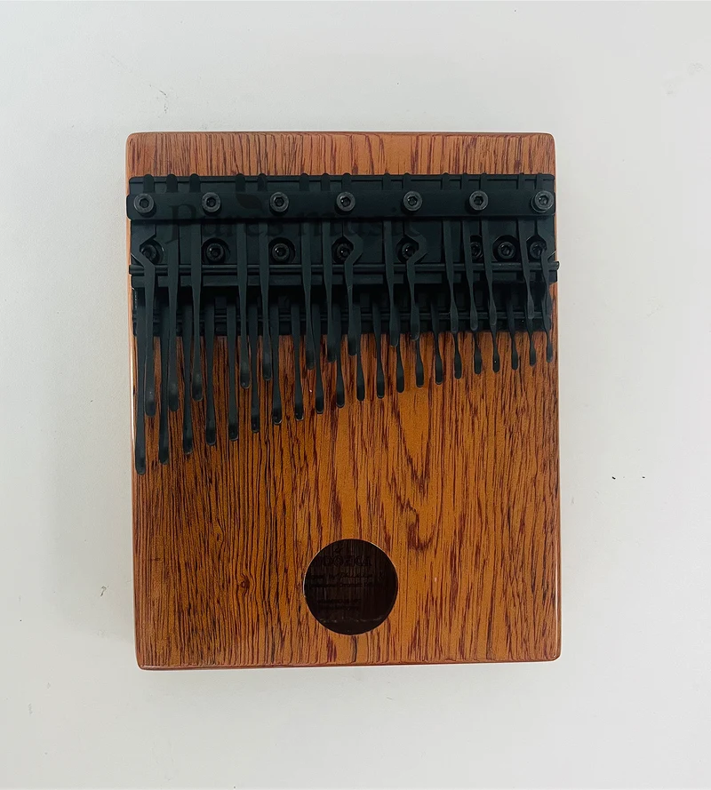 36 Keys Chromatic Kalimba Flat Board / Hollow Solid Wood Color Oxide Black Key Thumb Piano