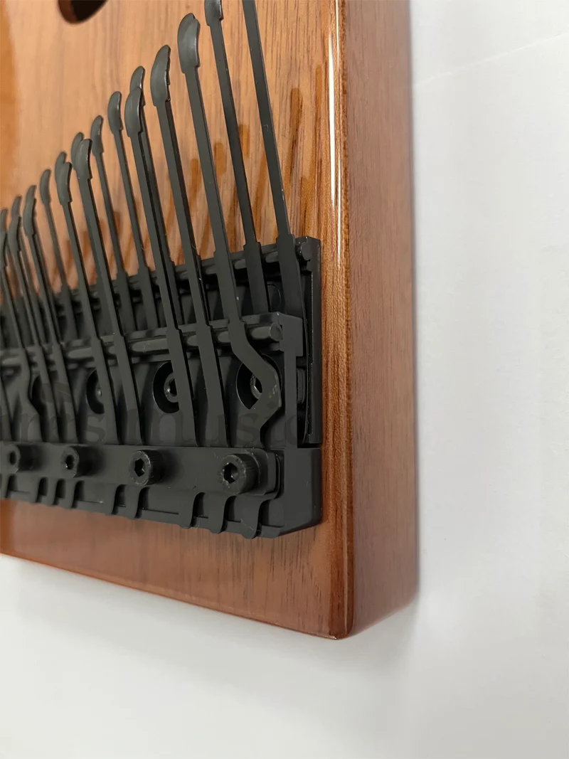 36 Keys Chromatic Kalimba Flat Board / Hollow Solid Wood Color Oxide Black Key Thumb Piano