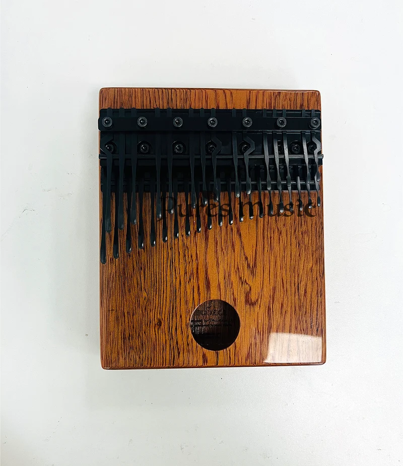 36 Keys Chromatic Kalimba Flat Board / Hollow Solid Wood Color Oxide Black Key Thumb Piano
