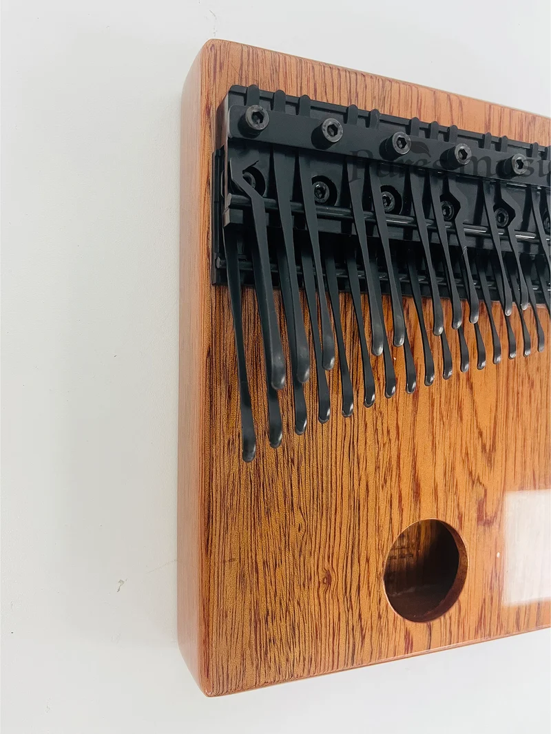 36 Keys Chromatic Kalimba Flat Board / Hollow Solid Wood Color Oxide Black Key Thumb Piano
