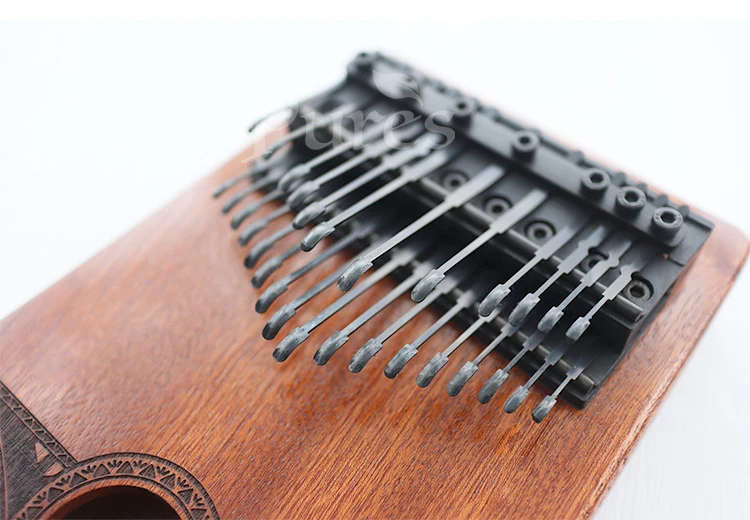 29 Keys Chromatic Kalimba Piano Black Key Chord Kalimba Semitone Scale Graffiti Pattern