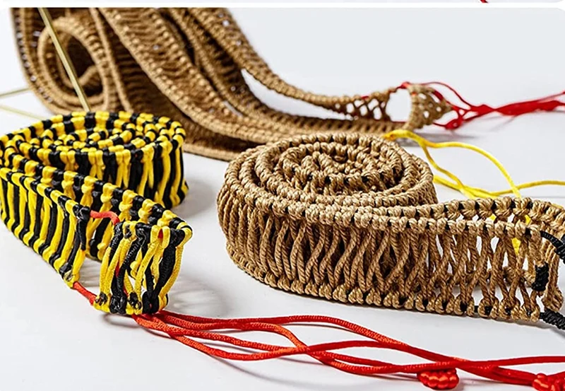 Handpan Rope Edging Decoration Hang drum Braided Protection Rope Handmade