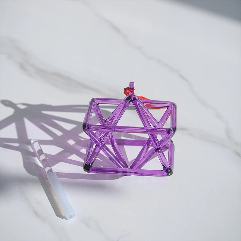 Purple Merkaba Crystal Singing Merkaba Magic Star Sound Healing Yoga Meditation