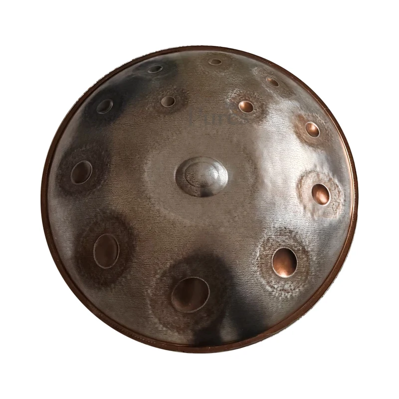Handpan Drum "Anaconda" 9 10 12 16 Notes Hijaz Amara Celtic Major Customized Hang Drum