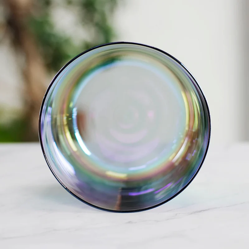 Northern lights Clear Crystal Singing Bowl Alchemy 440/432Hz Quartz Sound Bath Meditation Bowl