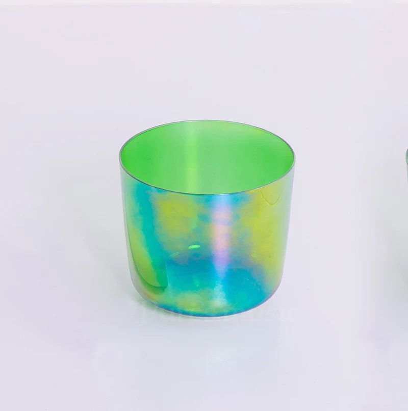 Alchemy Colorful Crystal Singing Bowl Set Clear 440/432Hz 7 Seven Chakra Sound Bath Bowl Set