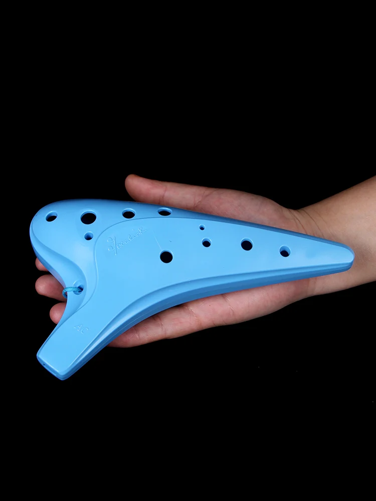 Plastic Resin 12 Hole Ocarina Focalink Alto C Ocarina Instrument