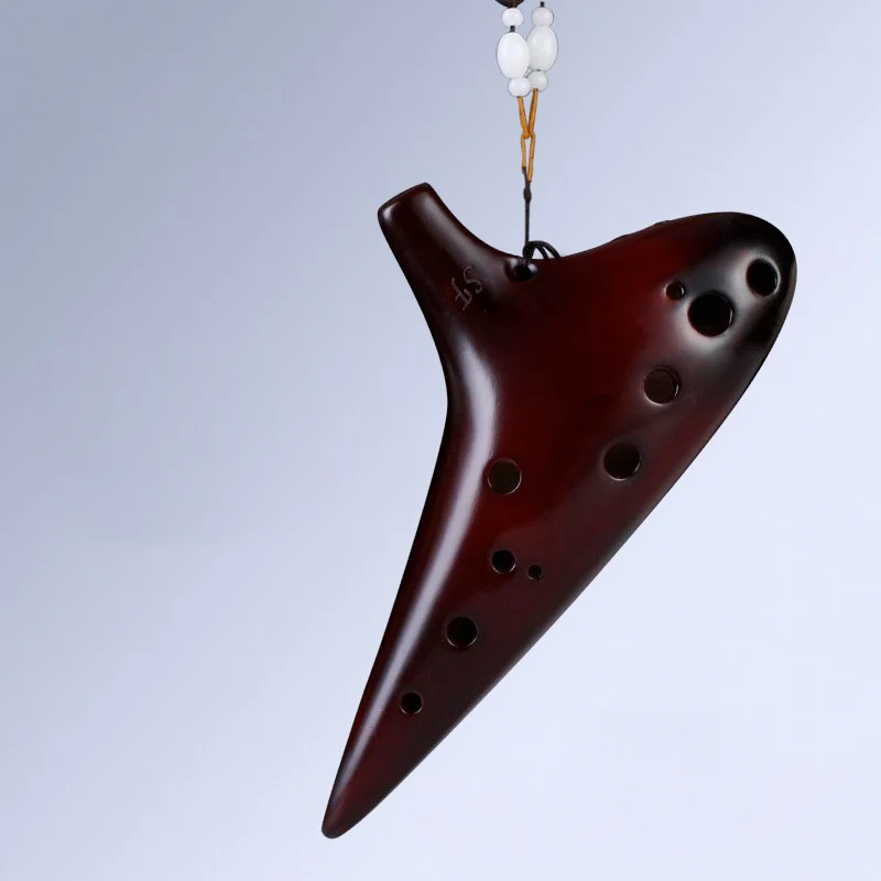 Classic 12 Hole Soprano Ocarina SF F Tone Ocarina Instrument