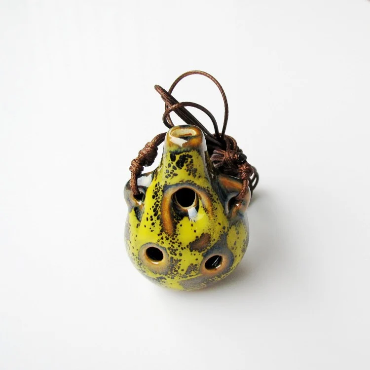 6 Hole Ocarina Pendant Alto C Tone Instrument Gift For Beginner