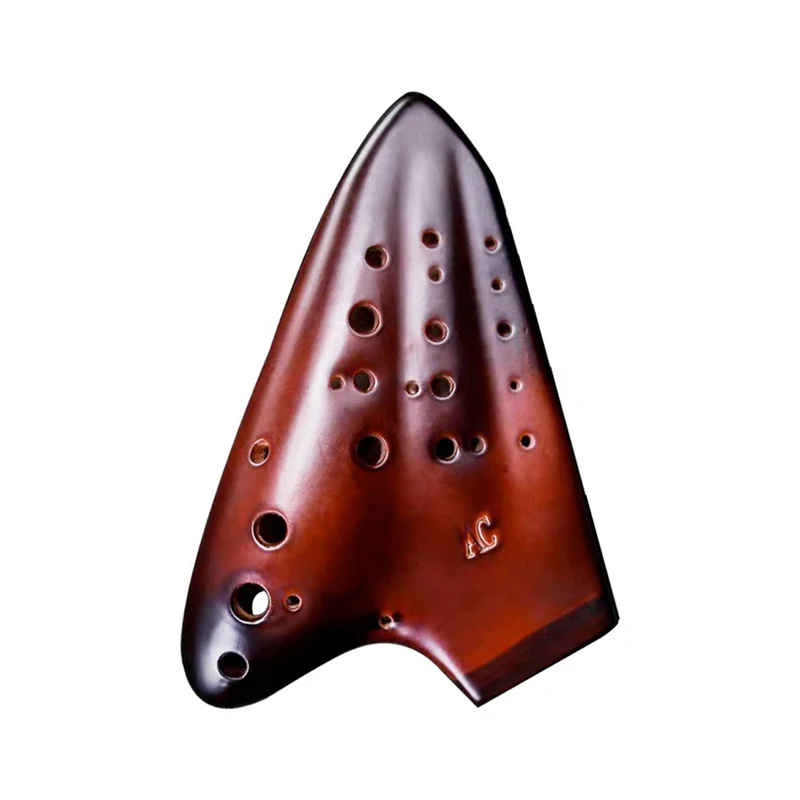 Triple Ocarina Three-tube Ocarine AC Tone Ocarina Instrument
