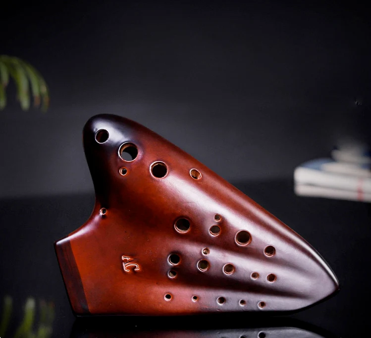 Triple Ocarina Three-tube Ocarine AC Tone Ocarina Instrument