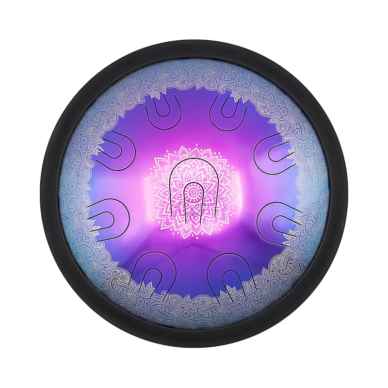 D-Major Hang Drum 14-18 inches Handpan UU Tank Drum Steel Tongue Hand Drum