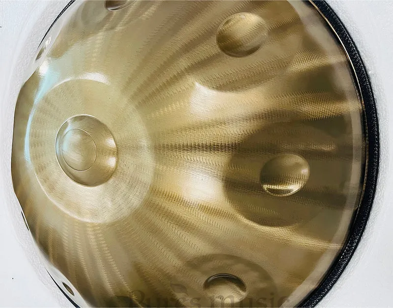 Upgraded Sun God Handpan Drum STL Music Master Expert 9-12 Notes Customized Hang Drum