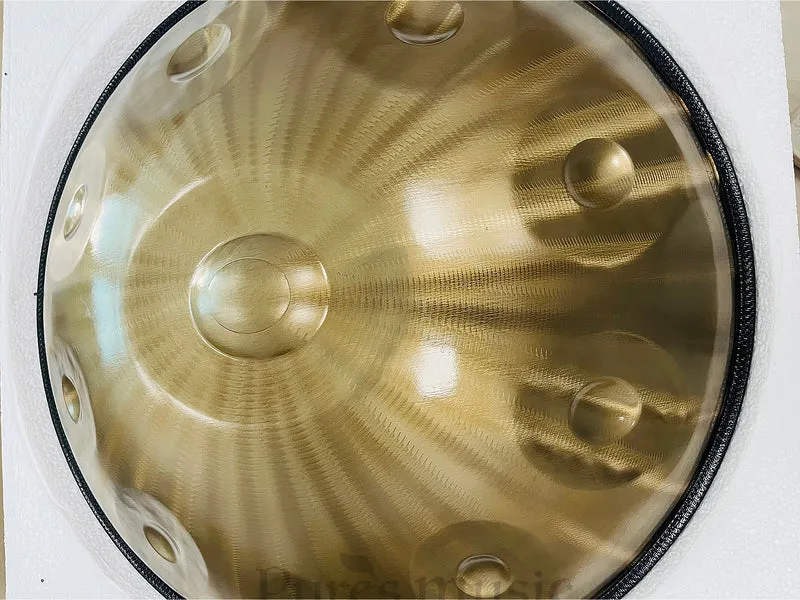 Upgraded Sun God Handpan Drum STL Music Master Expert 9-12 Notes Customized Hang Drum