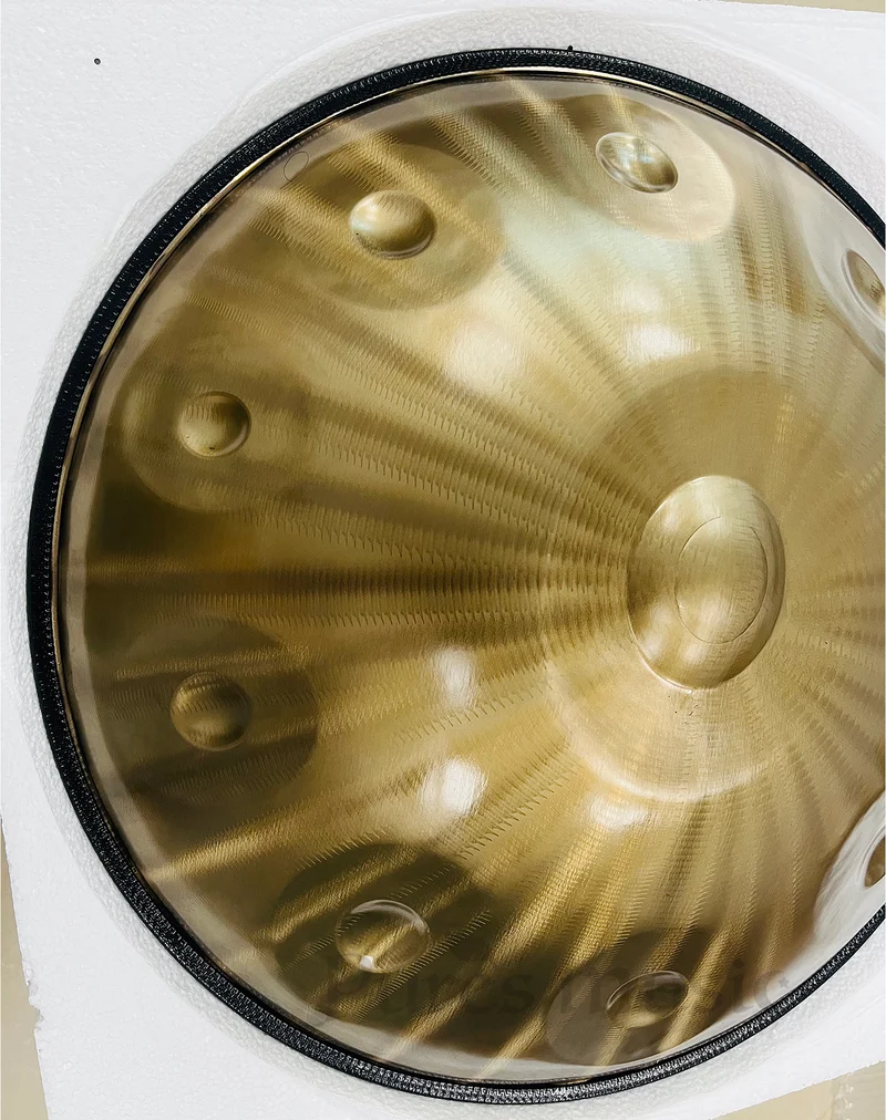 Upgraded Sun God Handpan Drum STL Music Master Expert 9-12 Notes Customized Hang Drum