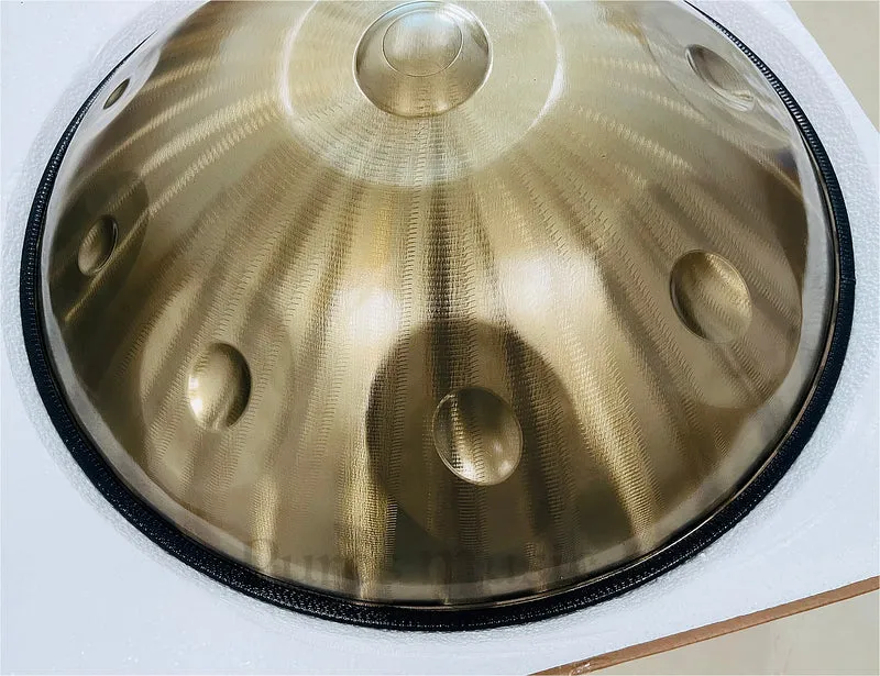 Upgraded Sun God Handpan Drum STL Music Master Expert 9-12 Notes Customized Hang Drum