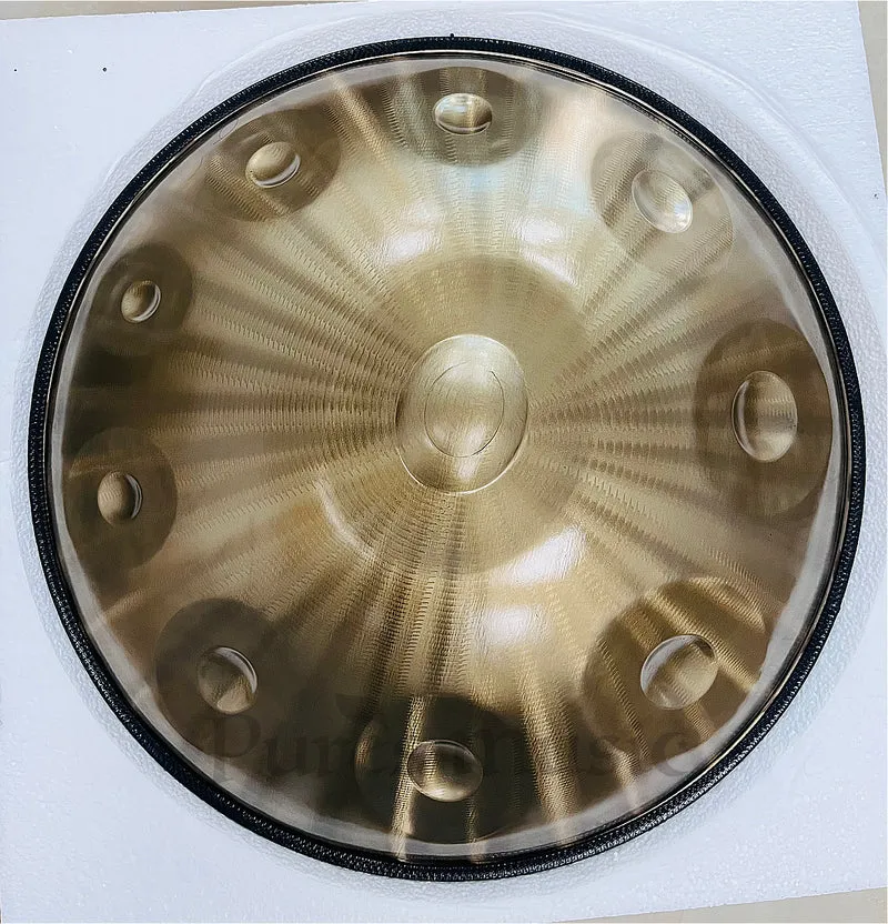 Upgraded Sun God Handpan Drum STL Music Master Expert 9-12 Notes Customized Hang Drum