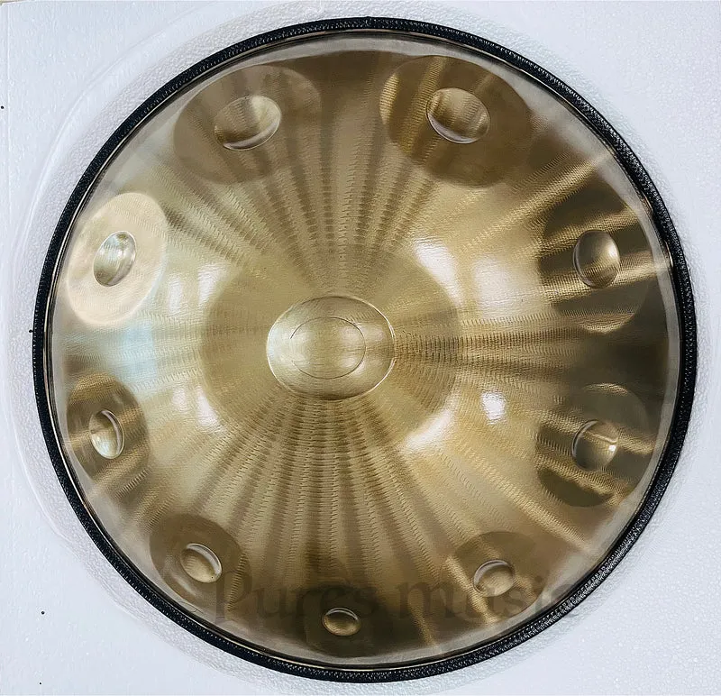 Upgraded Sun God Handpan Drum STL Music Master Expert 9-12 Notes Customized Hang Drum