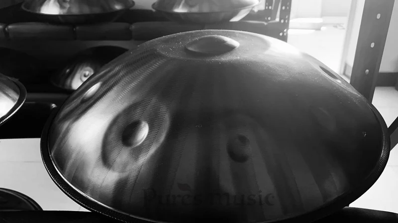 Upgraded Sun God Handpan Drum STL Music Master Expert 9-12 Notes Customized Hang Drum