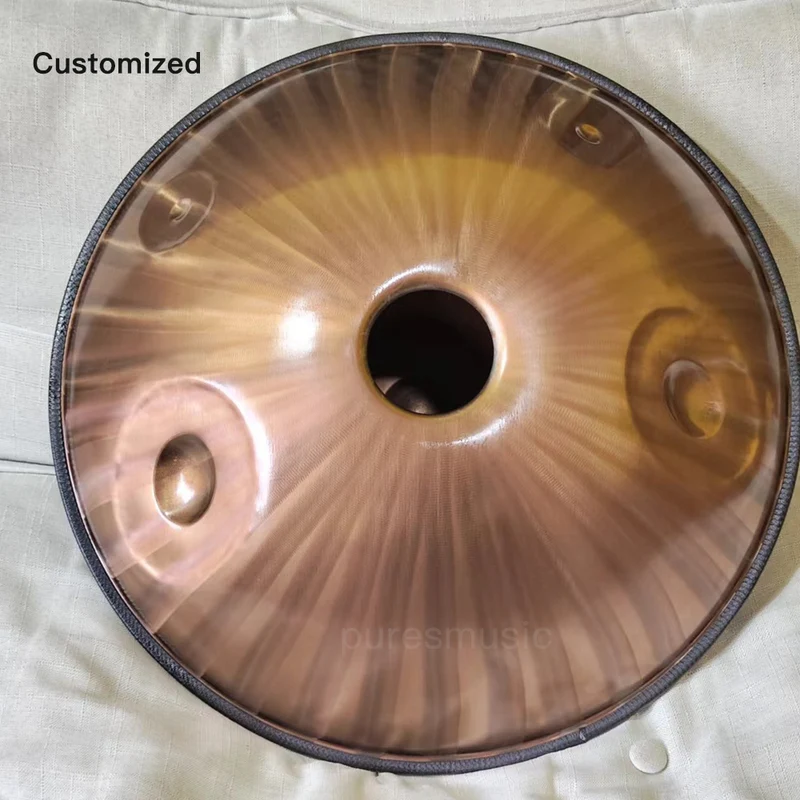 Upgraded Sun God Handpan Drum STL Music Master Expert 9-12 Notes Customized Hang Drum