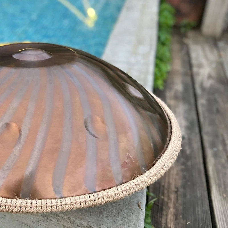 Upgraded Sun God Handpan Drum STL Music Master Expert 9-12 Notes Customized Hang Drum