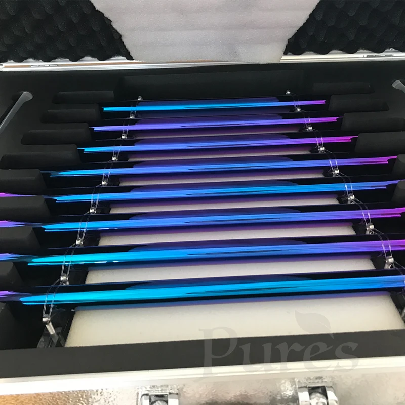 Crystal Harp Colorful Rainbow Quartz Crystal Harp Sound Healing