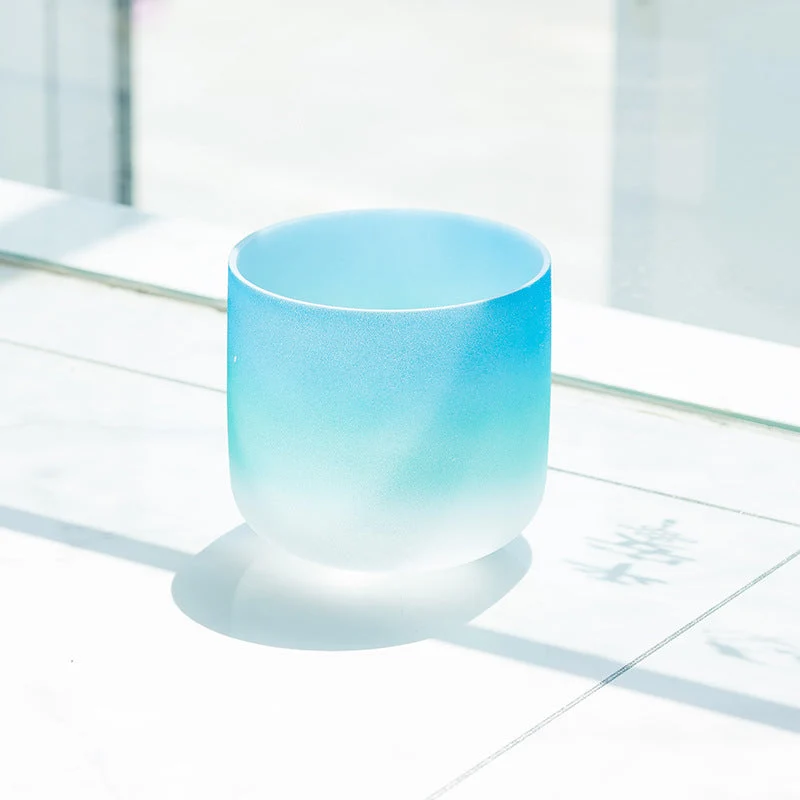 12-inch Rainbow Color 440/432Hz Crystal Singing Bowl Seven Chakras Sound Bowl Yoga Meditation