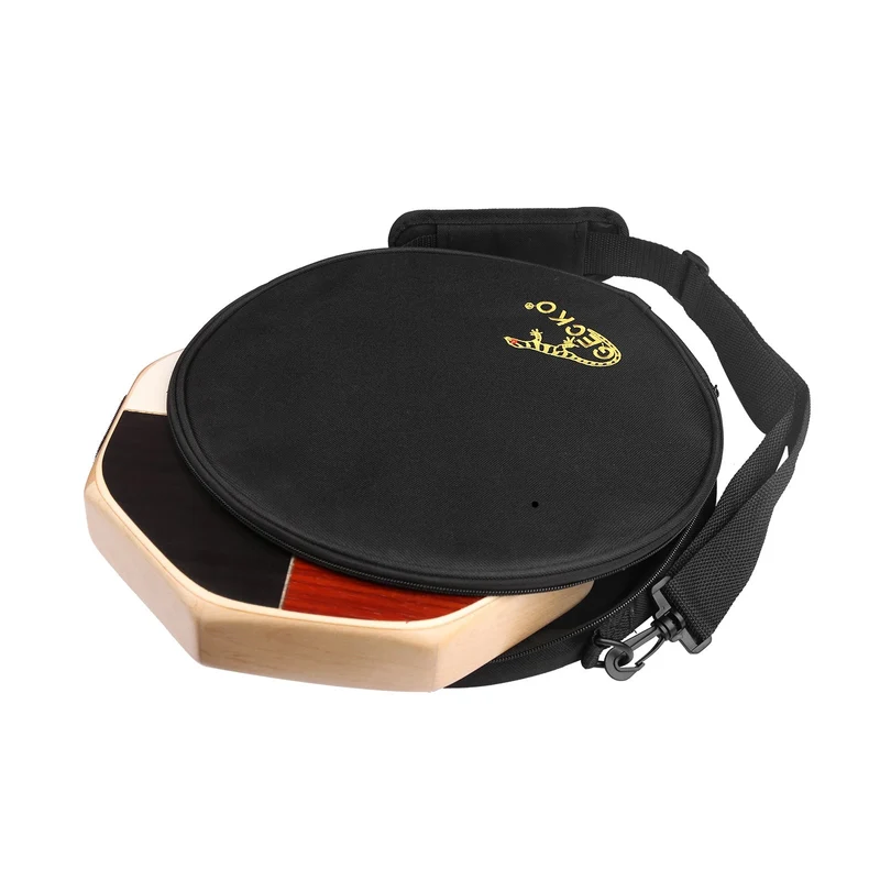 Portable Cajon Drum Tricolor Hand Drum Percussion GECKO Polygonal Box drum Gift