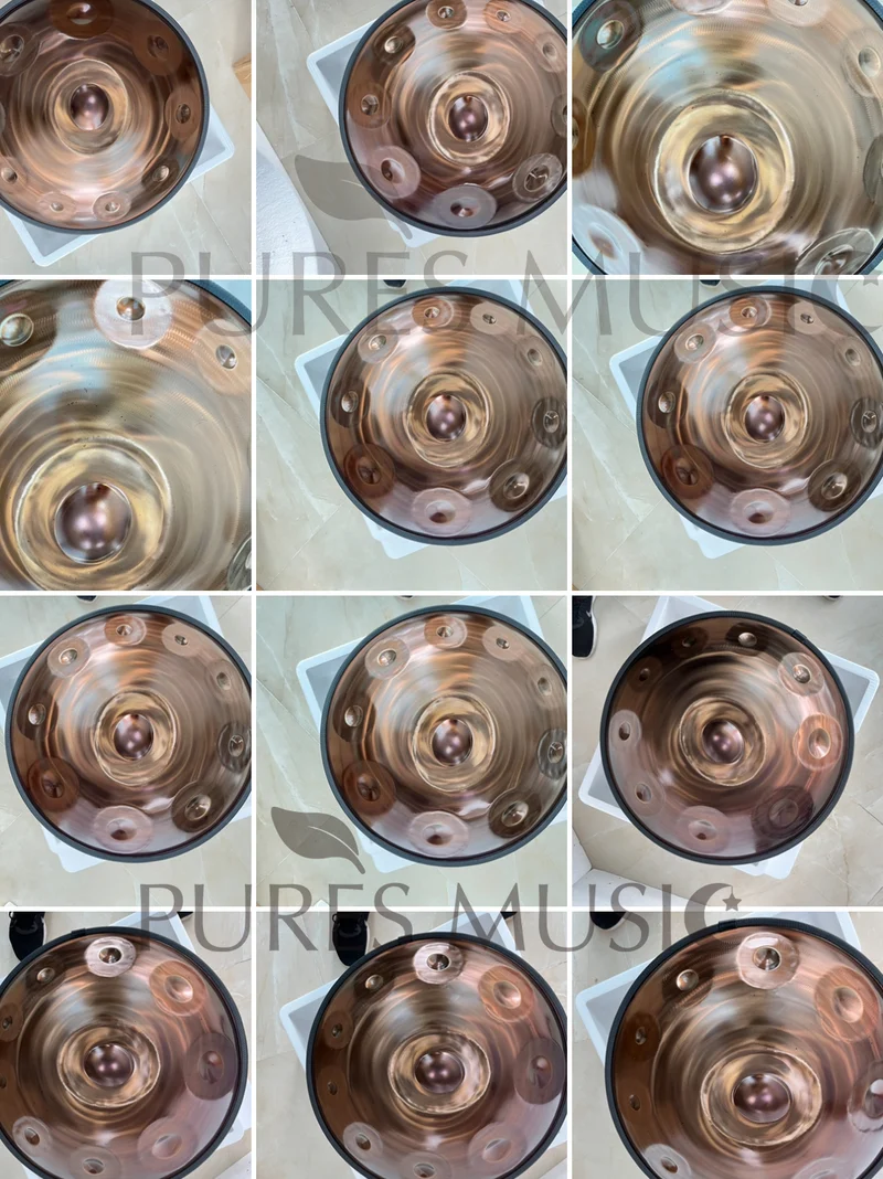 Hurricane Handpan 440Hz 10 Notes Scale Customizable