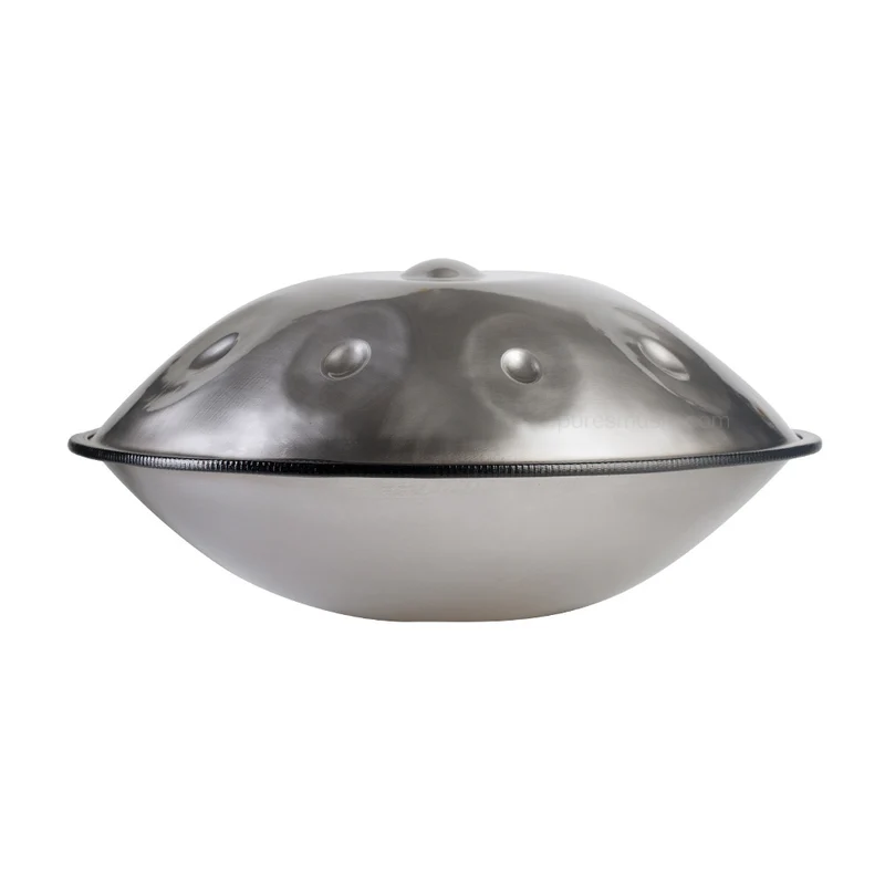 Retro Silver Mirror Custom Handpan Scale STL Hang Drum Celtic Minor Amara Major Sabye