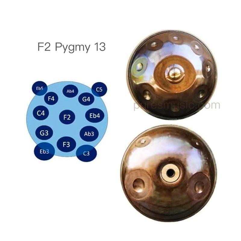 Handpan Drum 149 Scales Customizable STL Series Master Healer Version