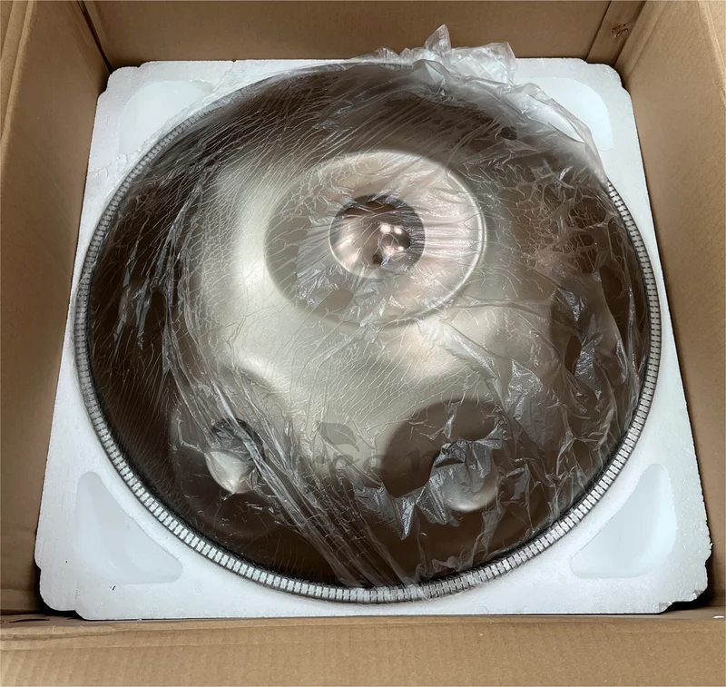 STL Handpan Drum 9-15 Notes 69 Customizable Scales Premium Professional Hang Drum