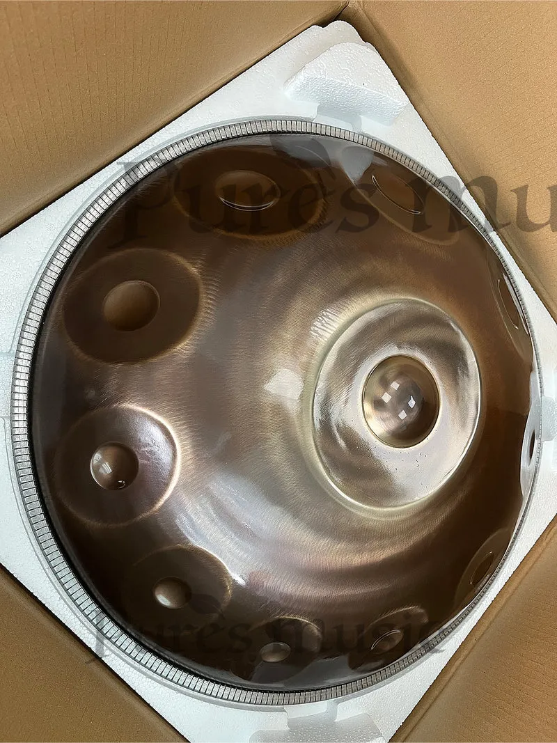 STL Handpan Drum 9-15 Notes 69 Customizable Scales Premium Professional Hang Drum