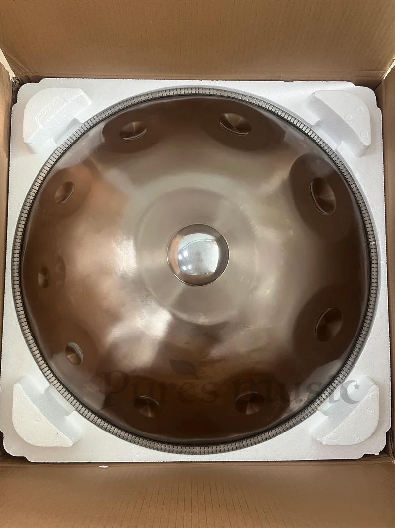 STL Handpan Drum 9-15 Notes 69 Customizable Scales Premium Professional Hang Drum
