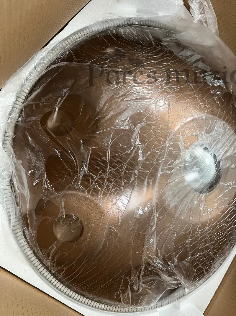 STL Handpan Drum 9-15 Notes 69 Customizable Scales Premium Professional Hang Drum