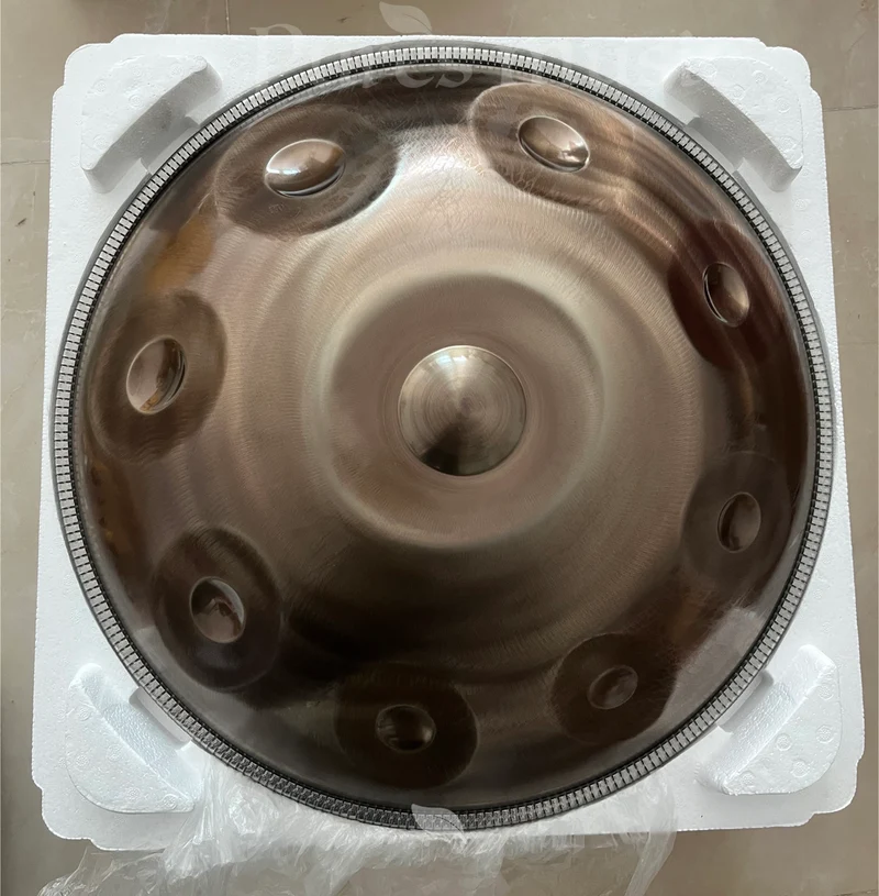 STL Handpan Drum 9-15 Notes 69 Customizable Scales Premium Professional Hang Drum